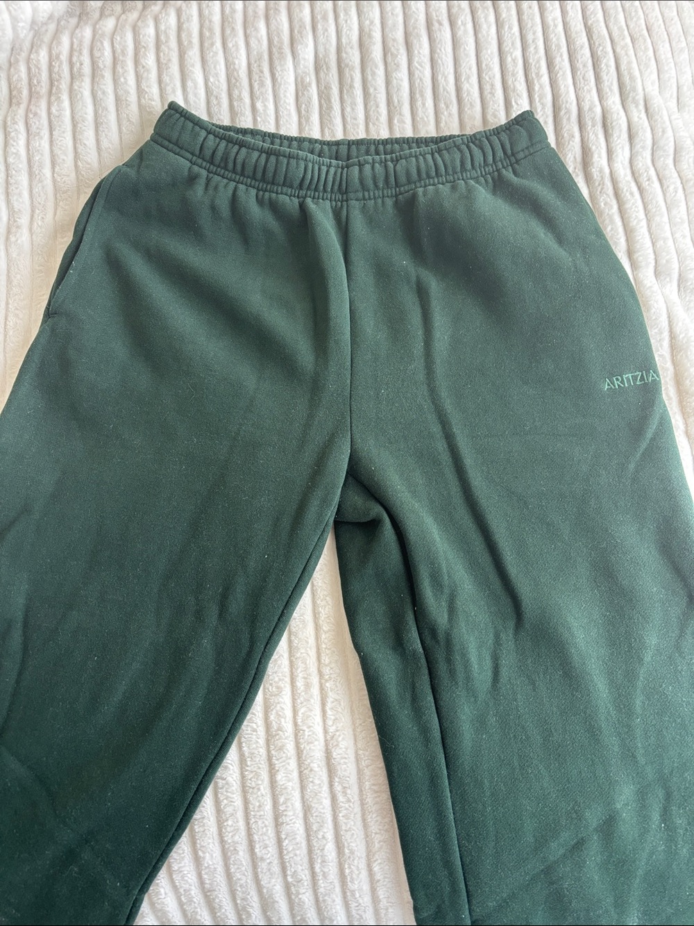 Aritzia Kids Forest Green Joggers